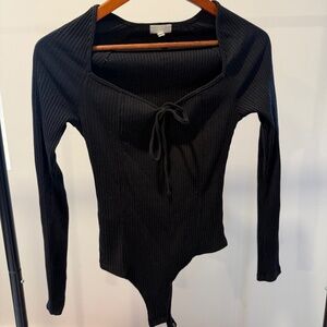 Black bodysuit